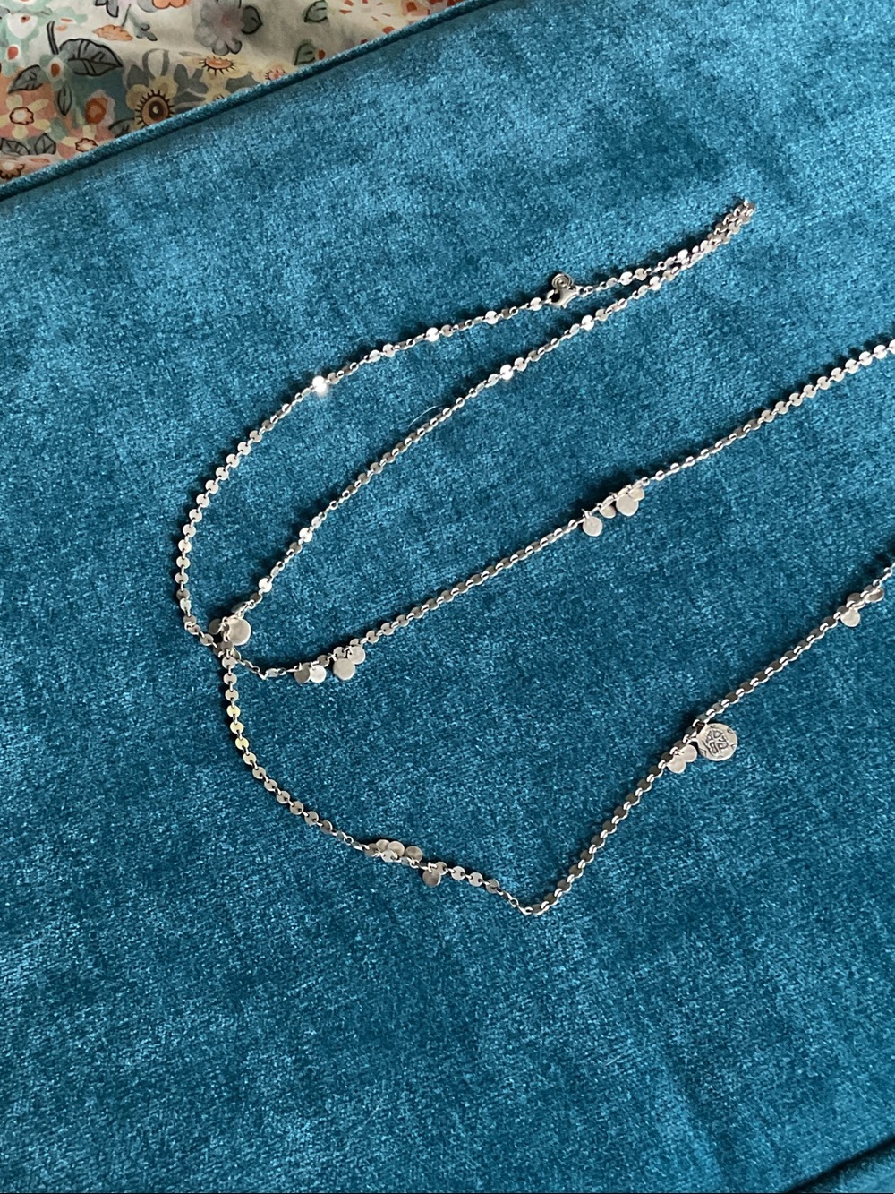 Silpada long sterling chain